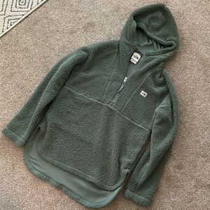 The North Face Sage Green Sherpa Jacket